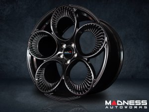 Alfa Romeo Giulia Custom Wheels - set of 4 - KuhlFX - Forged - Gloss Black 